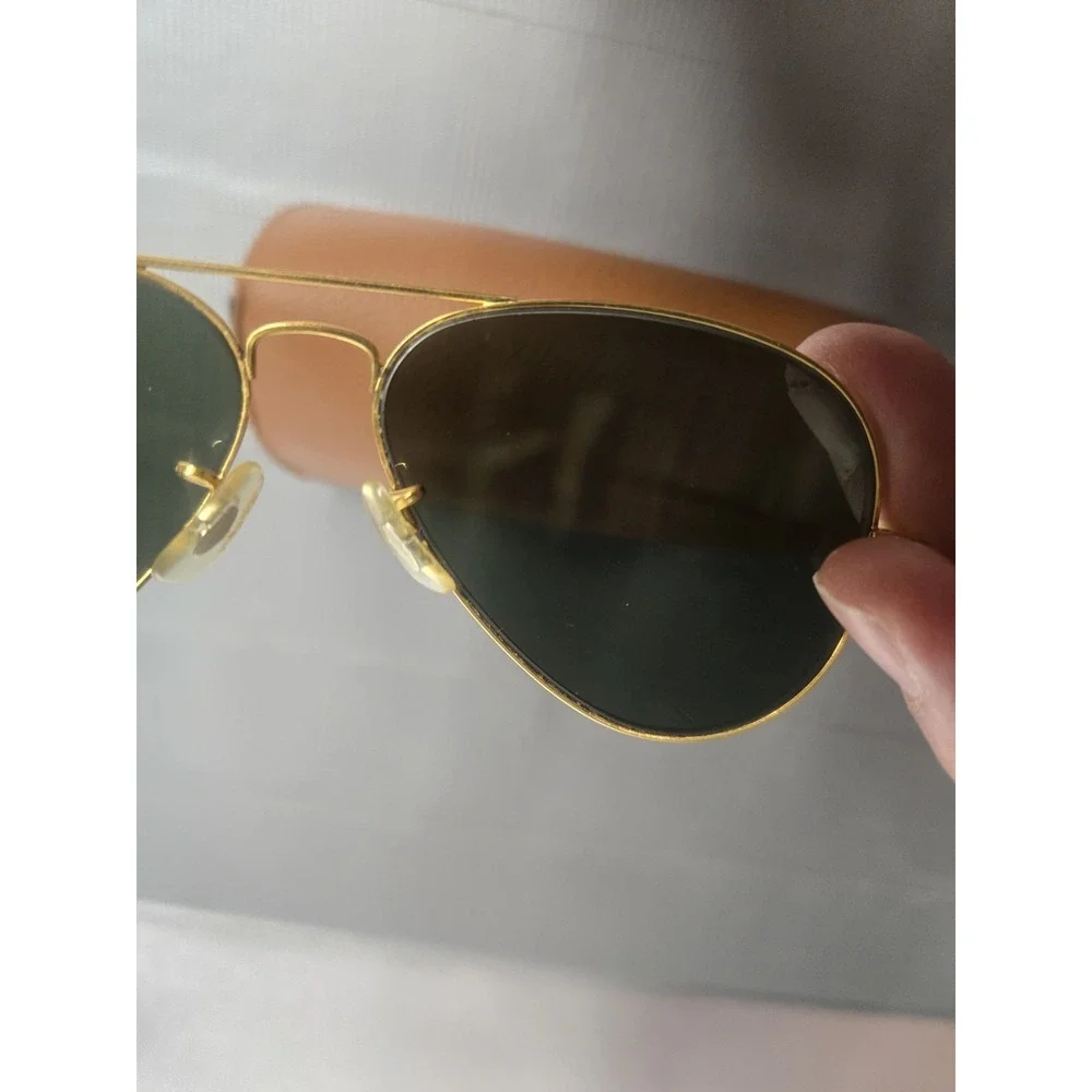 Rare Vintage B&L Ray-Ban USA  Aviator Sunglasses w/ Case